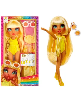 RAINBOW HIGH SWIN&STYLE SUNNY 28cm. Différents accessoires pour all...