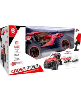 R.C. CROSS RIDER 25KM/H EFFETS LUMINEUX  1/14. Batterie 7.4V. 2.4 G...