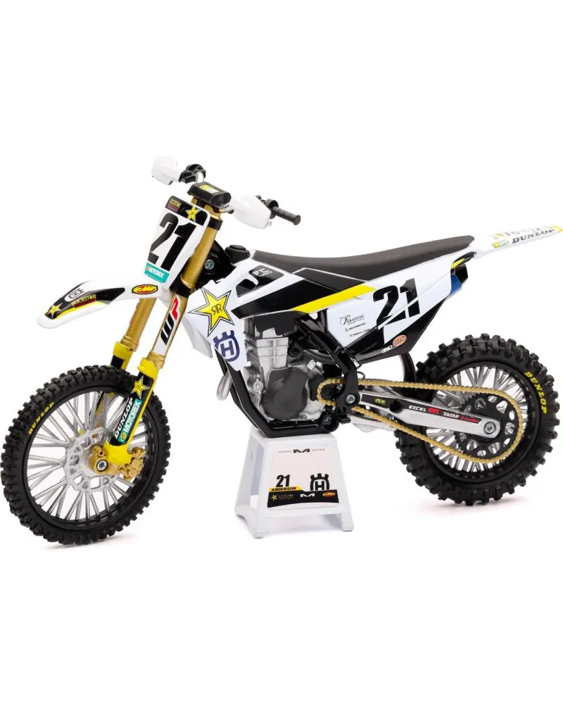 1/12 MOTO ROCKSTAR ENERGY HUSQVARNA JASO  1/12. NWR58233  Âge Minim...