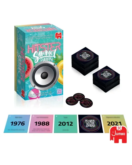 HITSTER SUMMER PARTY  Jeu d'ambiance. Le jeu des hits ! Ecoutez plu...