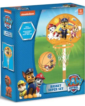 PANIER DE BASKET SUR PIED PAW PATROL 165  Base lestable et hauteur ...