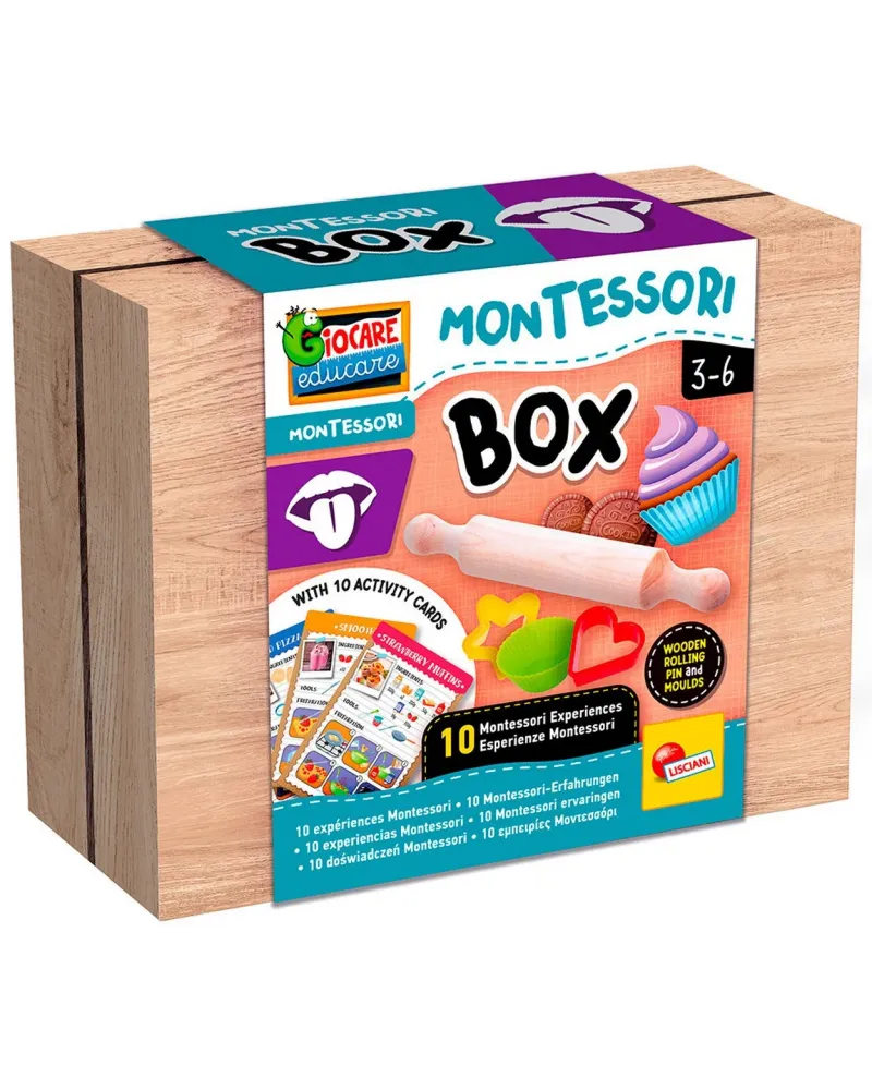 MONTESSORI BOX LE GOUT  Un kit pour créer des biscuits à déguster. ...