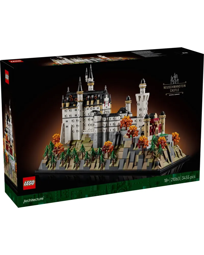 LE CHATEAU DE NEUSCHWANSTEIN   LEG21063 LEGO Âge Minimum: 18A -Âge ...
