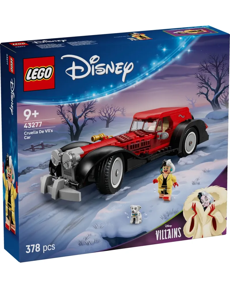 LA VOITURE DE CRUELLA D'ENFER   LEG43277 LEGO Âge Minimum: 9A -Âge ...