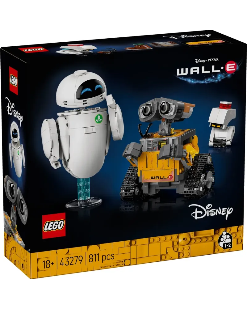 WALL-E ET EVE   LEG43279 LEGO Âge Minimum: 18A -Âge Maximum: 99A -S...