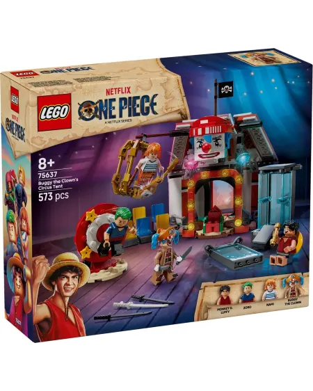 LE CHAPITEAU DE CIRQUE DE BUGGY LE CLOWN   LEG75637 LEGO Âge Minimu...