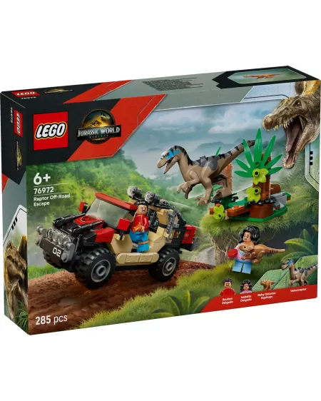 LE VELOCIRAPTOR ET L'EVASION EN 4X4   LEG76972 LEGO Âge Minimum: 6A...