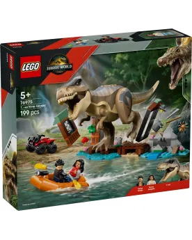 LE T. REX ET L'EVASION SUR LA RIVIERE   LEG76975 LEGO Âge Minimum: ...